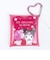 サンリオ マイメロディ＆クロミ ハートカラビナクリアマルチケース(SS) ピンク 日本製 Sanrio