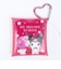 サンリオ マイメロディ＆クロミ ハートカラビナクリアマルチケース(SS) ピンク 日本製 Sanrio