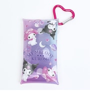 サンリオ マイメロディ&クロミ ハートカラビナクリアマルチケース(S) ちらし 日本製 Sanrio