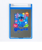 ディズニー スティッチ ミラー ブルー 日本製 鏡 Disney