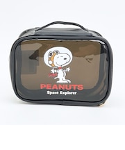 スヌーピー クリアポーチ (ブラック) SNOOPY