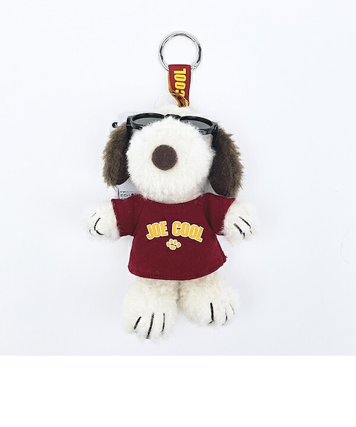 スヌーピー ジョークール マスコットキーホルダー (レッド) カレッジスタイルシリーズ SNOOPY