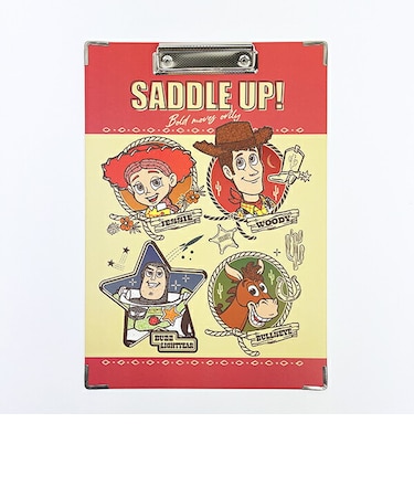 ディズニー トイストーリー5 クリップボード レトロ 文具 Disney