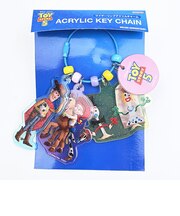 ディズニー トイストーリー5 ウッディ ワイヤーリングアクリルチャーム キーホルダー Disney