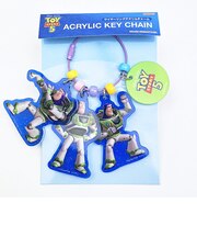 ディズニー トイストーリー5 バズ ワイヤーリングアクリルチャーム キーホルダー Disney