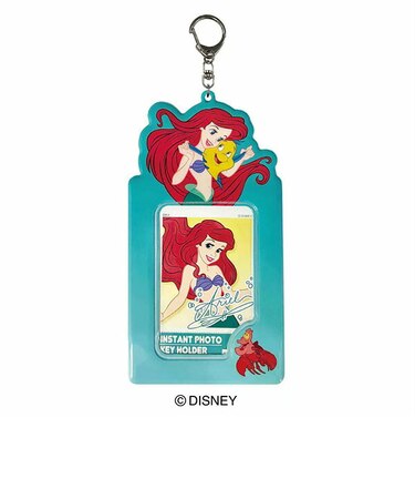 ディズニープリンセス アリエル インスタントフォトキーホルダー 推し活 Disney