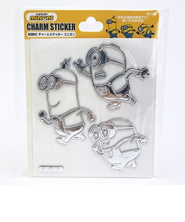 ミニオンズ チャームステッカー トラベル カー用品