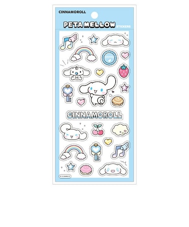 サンリオ シナモロール ペタペタステッカーズ シール シナモン Sanrio