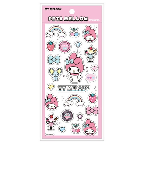 サンリオ マイメロディ ペタペタステッカーズ シール Sanrio