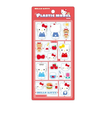 サンリオ ハローキティ プラスチックモデル風シール Sanrio