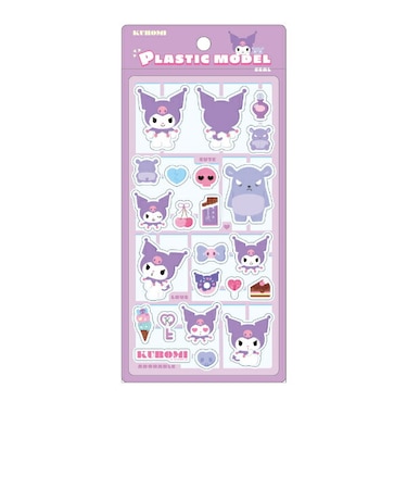 サンリオ クロミ プラスチックモデル風シール Sanrio