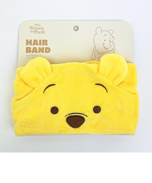 ディズニー くまのプーさん フェイスヘアバンド (イエロー) Winnie the Poohシリーズ Disney