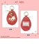 サンリオ × くらはしれい ハローキティ ダイカットポーチ レッド Sanrio