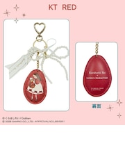 サンリオ × くらはしれい ハローキティ ダイカットチャーム レッド キーホルダー Sanrio