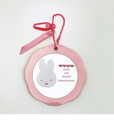 ミッフィー miffy アクリルミラー ピンク シャーベットシリーズ 鏡