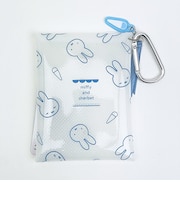 ミッフィー miffy ポーチ ブルー シャーベットシリーズ