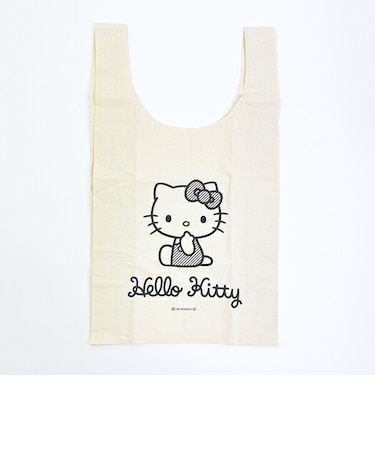 サンリオ ハローキティ マルシェバッグ モノクロ Sanrio