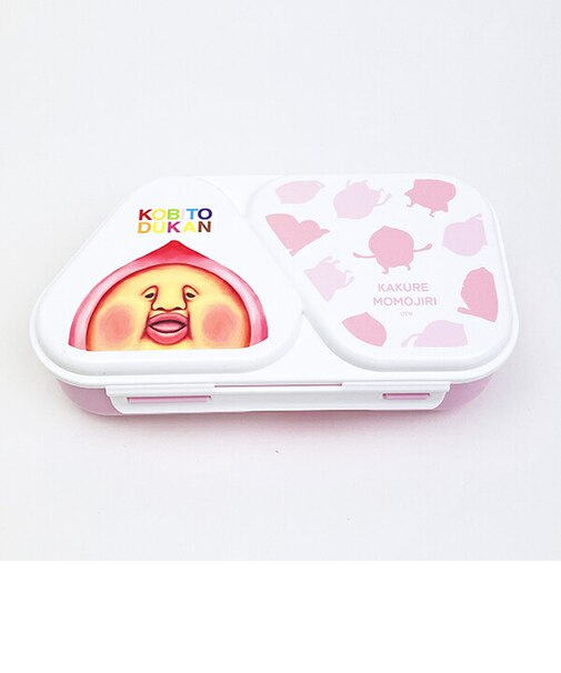 こびとづかん カクレモモジり おにぎりランチケース フェイス&シルエット 日本製