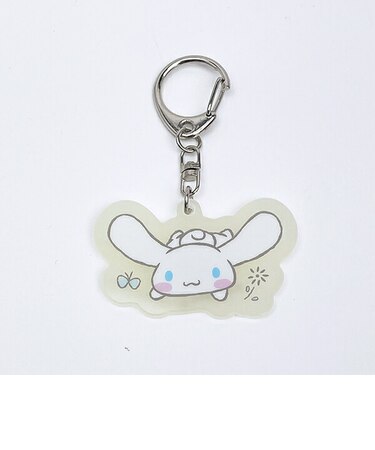 サンリオ シナモロール 蓄光アクリルキーホルダー シナモン Sanrio