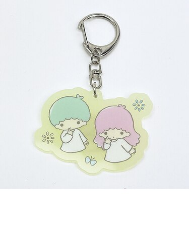 サンリオ リトルツインスターズ 蓄光アクリルキーホルダー キキララ Sanrio