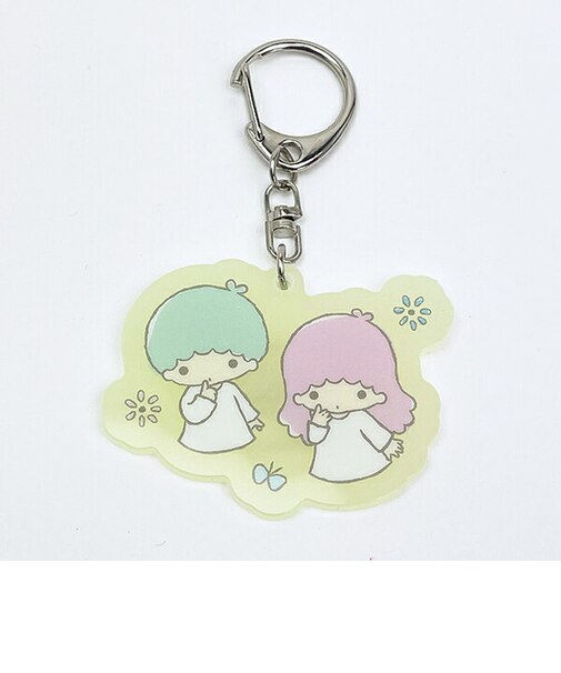 サンリオ リトルツインスターズ 蓄光アクリルキーホルダー キキララ Sanrio