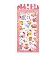 サンリオ キティ ジュエルマシュマロステッカーズ ハッピーダイナー シール 文具
