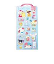 サンリオキャラクターズ スナック パールマシュマロシール 文具 Sanrio