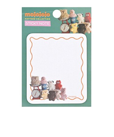 モジョジョジョ(mojojojo) 付箋 グリーン 文具 日本製