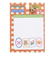 モジョジョジョ(mojojojo) 付箋 オレンジ 文具 日本製