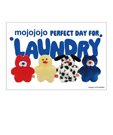 モジョジョジョ(mojojojo) LAUNDRY LOGO ポストカード 文具 日本製