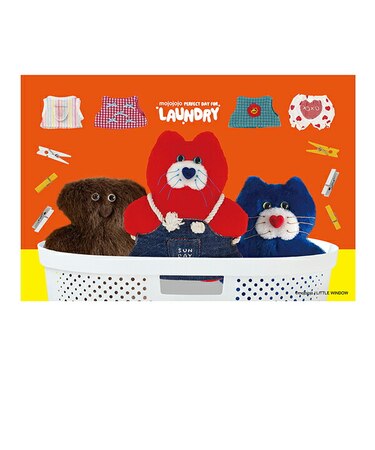 モジョジョジョ(mojojojo) LAUNDRY BASKET ポストカード 文具 日本製