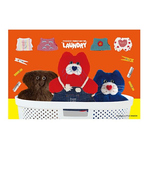 モジョジョジョ(mojojojo) LAUNDRY BASKET ポストカード 文具 日本製