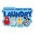 モジョジョジョ(mojojojo) ダイカットステッカー LAUNDRY 文具 シール 日本製