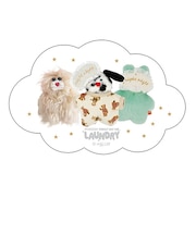 モジョジョジョ(mojojojo) ダイカットステッカー GOOD NIGHT 文具 シール 日本製