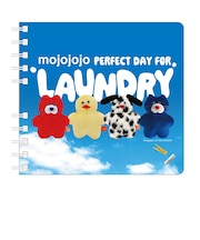 モジョジョジョ(mojojojo) スクエアリングノート LAUNDRY 文具 日本製