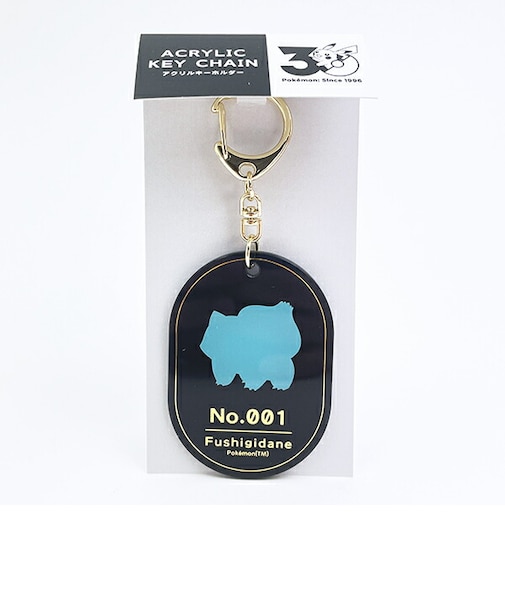 ポケットモンスター 30th 箔押しアクリルキーホルダー (シルエット） ポケモン
