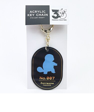 ポケットモンスター 30th 箔押しアクリルキーホルダー (シルエット) ポケモン