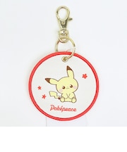 ポケットモンスター ピカチュウ 織りキーホルダー (レッド) ポケピース ポケモン