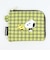 スヌーピー スリムウォレット グリーン 財布 チェックワッペンシリーズ SNOOPY