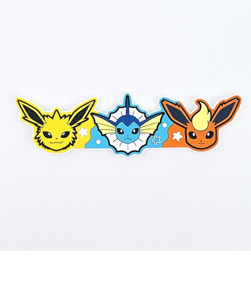 ポケットモンスター シャワーズ＆サンダース＆ブースター コードクリップ(L) ポケモン