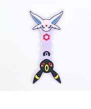 ポケットモンスター エーフィ＆ブラッキー コードクリップ(L) (パープル） ポケモン