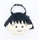 ちびまる子ちゃん フェイス型バッグチャーム ポーチ