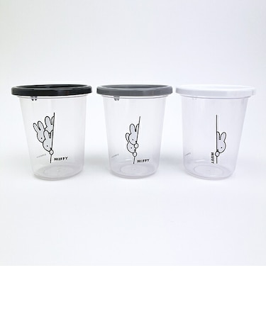 ミッフィー miffy 娯楽シリーズ ストロー付きタンブラー 【320ml】 3個セット ランチ 日本製
