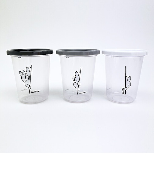 ミッフィー miffy 娯楽シリーズ ストロー付きタンブラー 【320ml】 3個セット ランチ 日本製