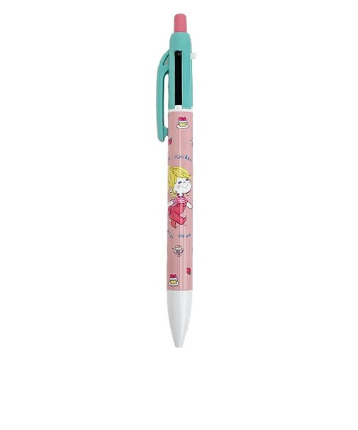 水森亜土 シャープ&2色ボールペン 緑 文具 日本製