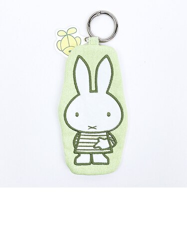 ミッフィー miffy ダイカットポーチ グリーン ピスタチオ&ラベンダーシリーズ