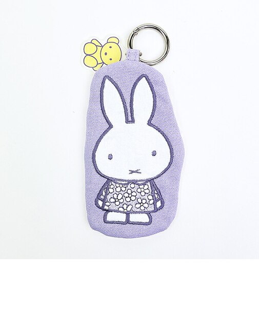 ミッフィー miffy ダイカットポーチ パープル ピスタチオ&ラベンダーシリーズ