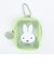 ミッフィー miffy カラビナ付きミニポーチ グリーン ピスタチオ＆ラベンダーシリーズ