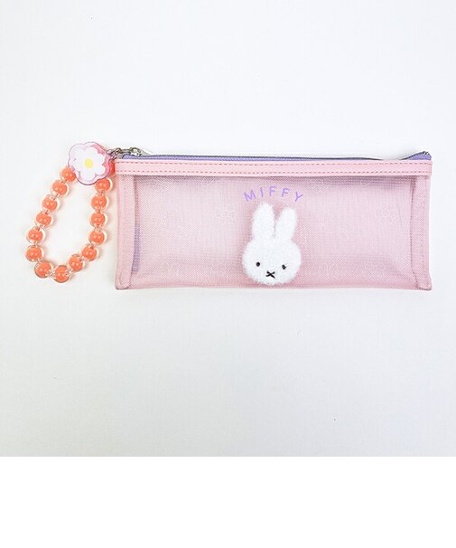 ミッフィー miffy スリムポーチ ピンク ビジューシリーズ
