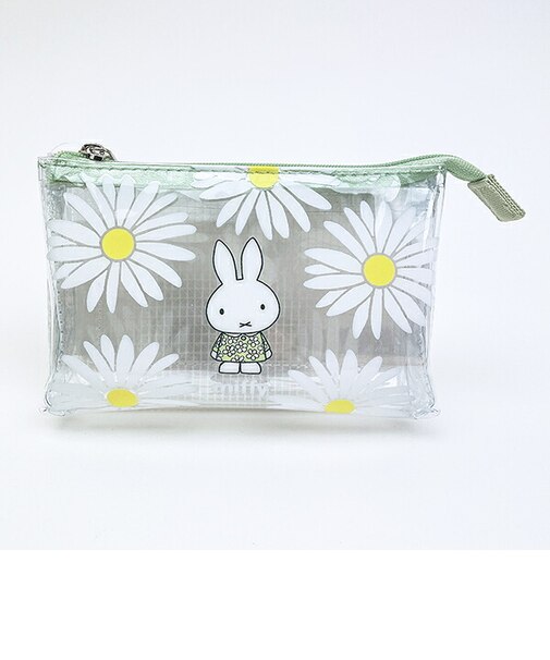 ミッフィー miffy 3ポケットポーチ グリーン ピスタチオ&ラベンダーシリーズ